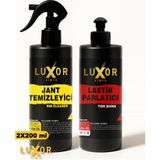 Luxor Kimya 2'li Oto Bakım Seti Jant Temizleyici ve Lastik Parlatıcı 2x200 ml Pratik Kullanım