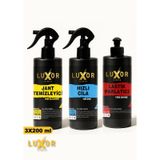 Luxor Kimya 3 Lü Set 200 Ml Jant Temizleyici & Lastik Parlatıcı &