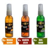 Luxor Kimya 3lü Oto ve Oda Kokusu 3X50ML (Mango - Vanilya - Özel)