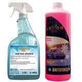 Luxor Kimya 4 Mevsim -30°C Antifriz 1 Lt + Kar Buz Çözücü 1 Lt - 1 Adet