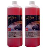 Luxor Kimya 4 Mevsim -42°C Kırmızı Antifriz 1 Lt x 2 Adet [YENİ ÜRETİM]