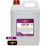 Luxor Kimya %99.9 Saf Aseton 5 Lt Yüksek Saflıkta Temizlik Ürünü Derinlemesine Etki