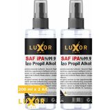 Luxor Kimya %99.9 Saf Ipa Izo Propil 200 ml x 2Adet Yüzey Temizleyici