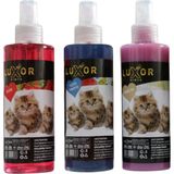 Luxor Kimya Kedi Parfümü Çilek - Tuttifrutti - Vanilya Aromalı 200 ml