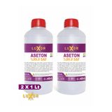 Luxor Kimya Kimya 2 lt. %99.9 Saf Aseton 1 Lt x 2 Ad.
