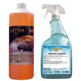 Luxor Kimya Kimya 4 Mevsim -42°C Turuncu Antifriz Konsantre 1 Lt + Kar Buz Çözücü 1 Lt - 1 Adet