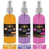 Luxor Tutti Frutti & Böğürtlen sakız & Mango Kavun 50 ml x 3 Adet Koku