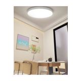 Luxshome Modern Plofenyer Tavana Sıfır Yuvarlak Led Panel Spot Lamba Glop Armatür Avize 3200K Sarı Işık