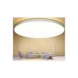 Luxshome Sarı Işık Büyük Boy Tavana Sıfır Led Plofonyer Avize Armatür Banyo Tuvalet Balkon Lambası Armatürü
