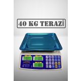 LUXTER Acs-809t Lüks Dijital Ekranlı Elektronik 40 Kg/2 gr Terazi