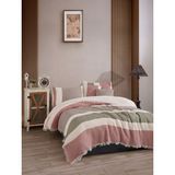 Luxtex 4 Kat Müslin Yatak Örtüsü, Koltuk Örtüsü, Battaniye, Çift Kişilik 240 x 220 cm - Açık Mürdüm - 220 x 240 cm