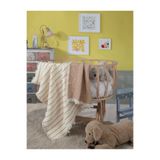 luxtex 5 Katlı, Dolgulu Bebek / Çocuk Müslin Battaniye, Çok Amaçlı Bebek Battaniyesi 100 x 120 CM