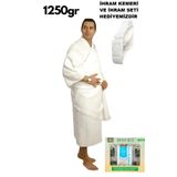 luxurianthome Lüks Hac İhramı 1250 gr İhram Kemeri ve İhram Seti Hediye