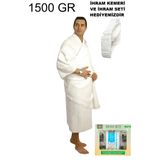 luxurianthome Lüks Hac İhramı 1500 gr İhram Kemeri ve İhram Seti Hediye