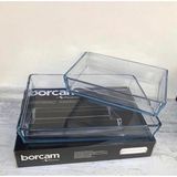 Luxury Dikdörtgen Premium 2 Li Borcam Set (Büyük-Küçük) 075OA 59324-59334 1 Adet - Beyaz