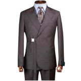Luxury Erkek Takım Elbise, Kahverengi, Slim Fit | İki Parça Set, Klasik Kesim, Resmi Giyim, Ceket ve Pantolon, İş Kıyafeti