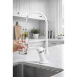 luxury faucet Beyaz Küçük Arıtma Musluğu Bataryası Pirinç Gövde Arıtma Musluğu Bataryası