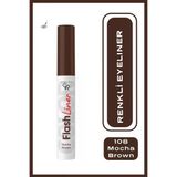Luxury Flash Liner Colered Eyeliner NO:108 Mocha Brown - Renkli Eyeliner - 8691190535186 1 Adet