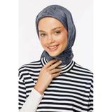 Luxury Jakar Eşarp Füme