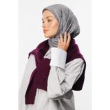 Luxury Jakar Eşarp Gri