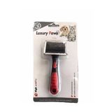 Luxury Paws Plastik Saplı Metal Kedi Köpek Fırçası S 6x14 cm.