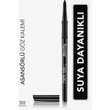 Luxury Suya Dayanıklı Asansörlü Göz Kalemi(Yoğun Siyah)-Stylematic EYELINER-S02NEWBLACK-8690604190492 1 Adet