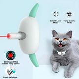 Luxury Tease Cat Akıllı Lazer Tasma Kedi Oyuncağı Eğitici Kedi Egzersiz Oyuncağı Kedi Tasması Lazer 1 Adet