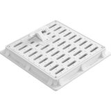 Luxwares 30x30 Rögar Kapağı Çerçeve + Izgaralı Kapak