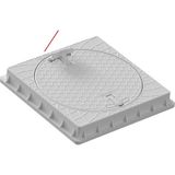 Luxwares 315 Kare Plastik Rögar Kapağı