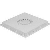 Luxwares 50X50 Süzgeçli Plastik Rögar Menhol Kapak ve Çerçeve
