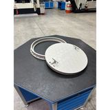 Luxwares 650 mm Yuvarlak Plastik Rögar Kapağı / Çerçeve + Kapak