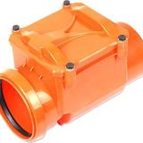 LUXWARES PLASTİK ATIK PİS SU ÇEKVALF KLAPELİ 110MM TPB033