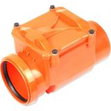 Luxwares Plastik Atık Pis Su Çekvalf Klapeli 125MM