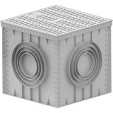 Luxwares Plastik Rögar Kutusu Izgaralı Kapak / 55X55CM