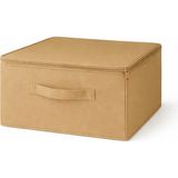 Luxway Home Bej 2'li Set Çok Amaçlı Baza ve Dolap Içi Düzenleyici Kutu Hurç 35X42X23 cm