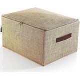 Luxway Home Jüt 4'lü Set Çok Amaçlı Baza ve Dolap Içi Düzenleyici Kutu Hurç 35X42X23 cm