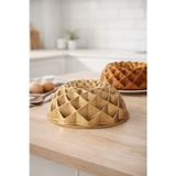 Luxxa Home Diamond Döküm Kek Kalıbı 24cm Gold
