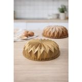 Luxxa Home Firuze Döküm Kek Kalıbı 26cm Gold