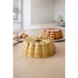 Luxxa Home Flora Döküm Kek Kalıbı 26cm Gold