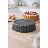 Luxxa Home Papatya Döküm Kek Kalıbı 27cm Antrasit