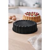 Luxxa Home Papatya Döküm Kek Kalıbı 27cm Siyah