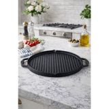 Luxxa Home Riva Elite Çift Taraflı Döküm Tava 34CM Siyah