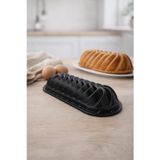 Luxxa Home Sara Baton Döküm Kek Kalıbı 35cm Siyah