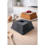 Luxxa Home Siena Döküm Kek Kalıbı 22cm Antrasit