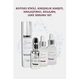 Luxydem Botoks Etkili Kırışıklık Giderici, Cilt Sıkılaştırıcı, Leke Serumu 4’lü Bakım Seti