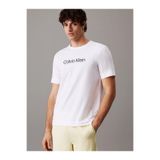 LVGMS5K183100-PW - Beyaz Yuvarlak Yaka Normal Kalıp Erkek T-Shirt