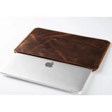 LWA Leather El Yapımı Deri MacBook Kılıfı, Air ve Pro (M1, M2) Için Ince MacBook Dizüstü Bilgisayar Kılıfı 15" / 38X27 cm