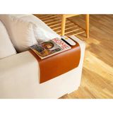 LWA Leather Eskitilmiş Deri Kanepe Kolçak Kılıfı, El Yapımı 1,6 mm Kanepe Koruyucu 30X40 cm - 0,6 x 19 x 29 cm - Camel