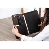 LWA Leather Hakiki Eskitme Deri MacBook Portföy Kılıfı - 13-17 Inç Uyumlu Lüks Laptop Çantası 16" - Renk