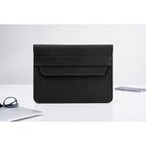 LWA Leather Hakiki Eskitme Deri Zarf Tipi Laptop Kılıfı - 13-17 Inç MacBook & Laptop Uyumlu Çanta 14" - 13 - 17 İnç